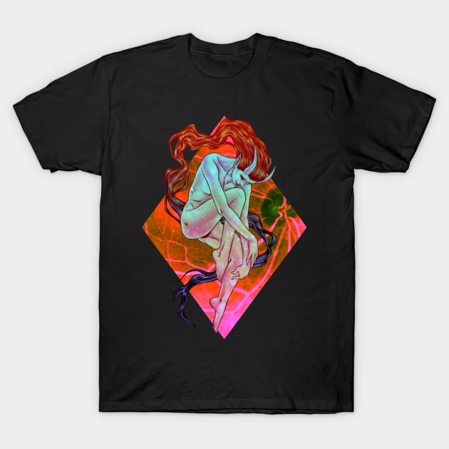 Succubus V1 T-Shirt by Crude Casey